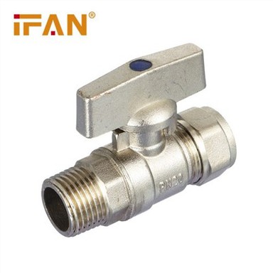 Pex Boru Pirinç Küresel Vana